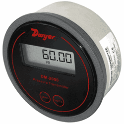 Toon details voor Dwyer drukverschiltransmitter serie DM-2000 Afbeelding van Dwyer drukverschiltransmitter serie DM-2000